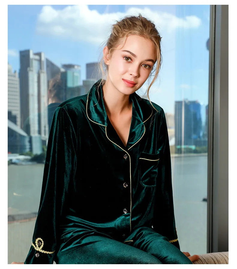 Pyjama en Velours pour Fille