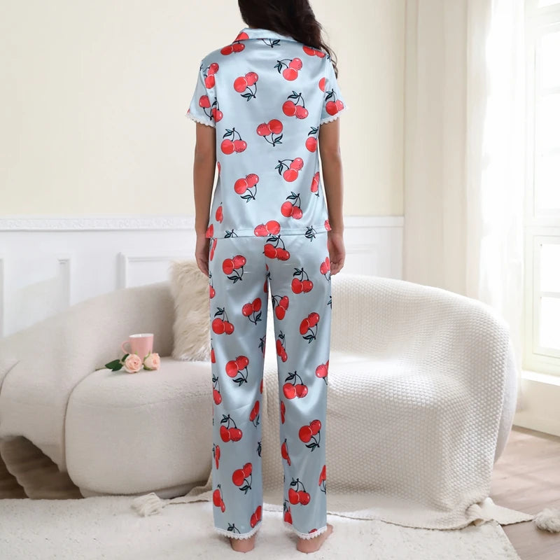 Pyjama Cerise pour Femme