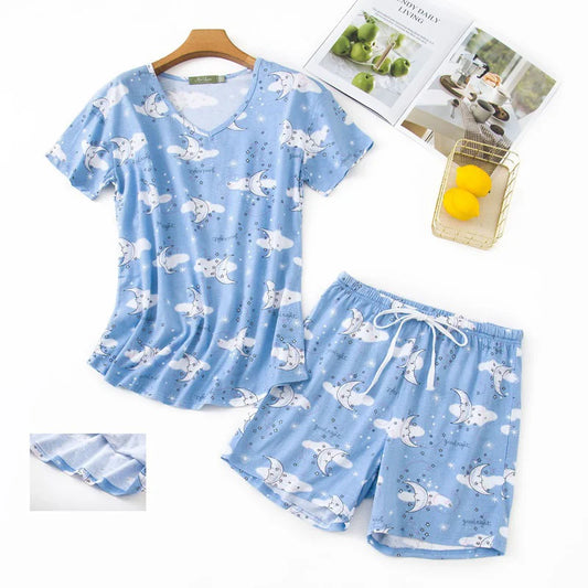 Pyjama avec des lunes