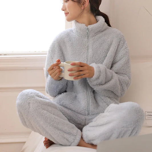 Pyjama pilou pilou bleu