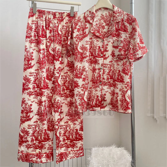 Pyjamas manche longue pour femme