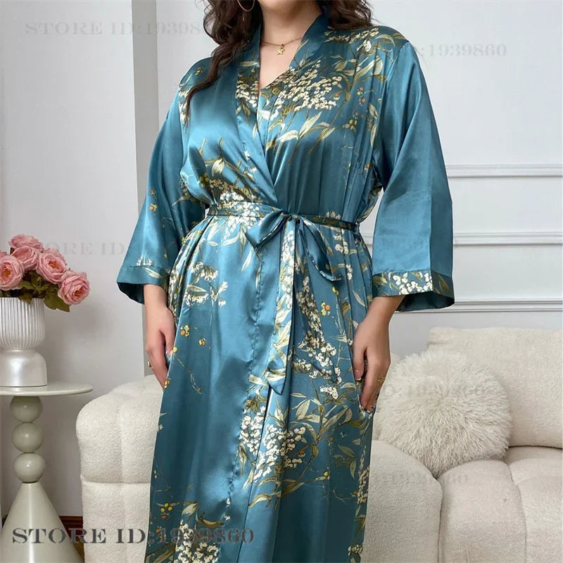 Ensemble Robe de Nuit et Peignoir