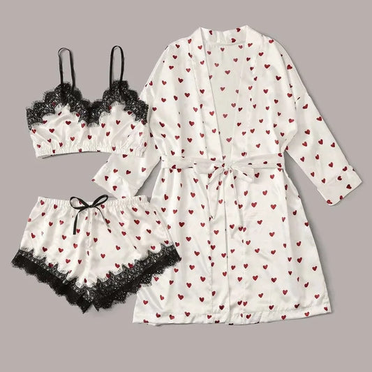 ensemble pyjama dentelle femme